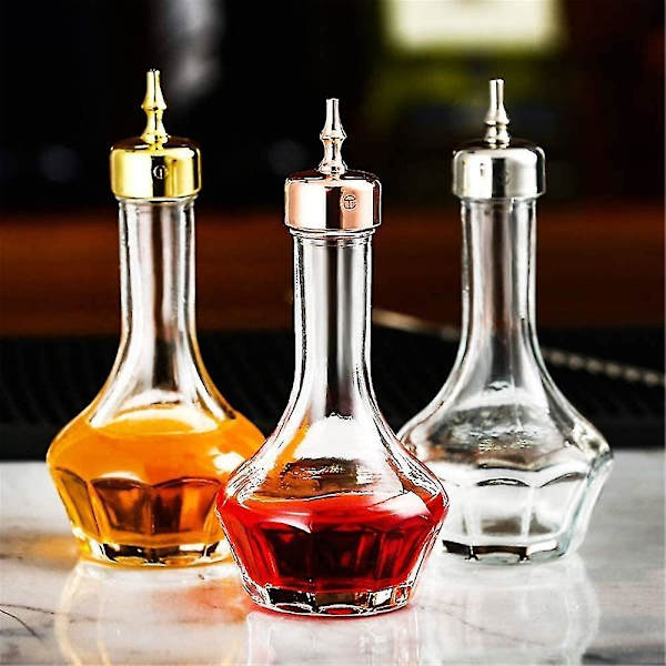 Bitters-pullo, lasipullo, Dash-pullo, ammattimainen baarityökalu
