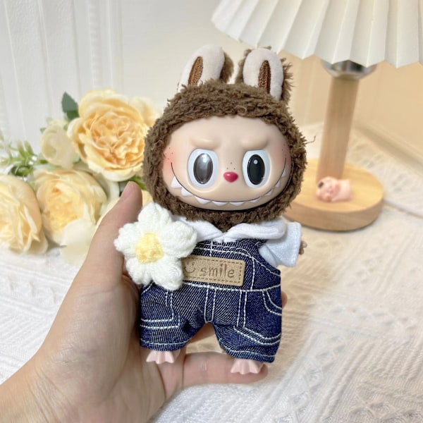 [HH] Labubu Kläder Märkesdesign Kläder Labubu Kläder Väska Skor Utsmyckning Dekorationer Förklädnad spring wild two piece set
