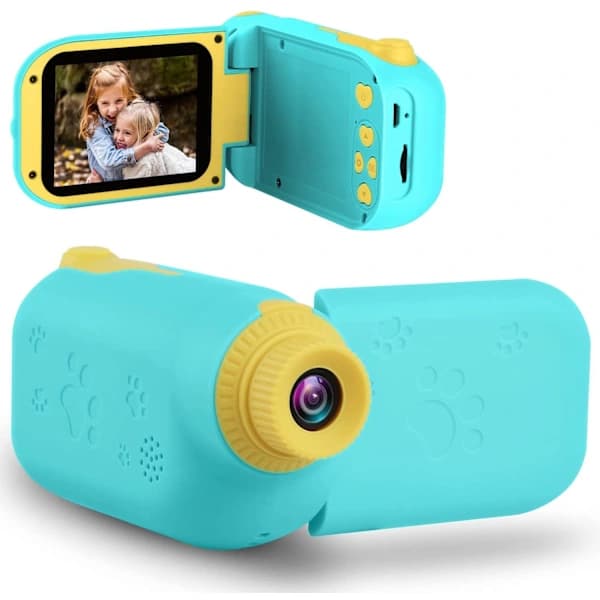 Leksaker för flickor i åldern 3-10 år, barnvideokamera digital videokamera Chri