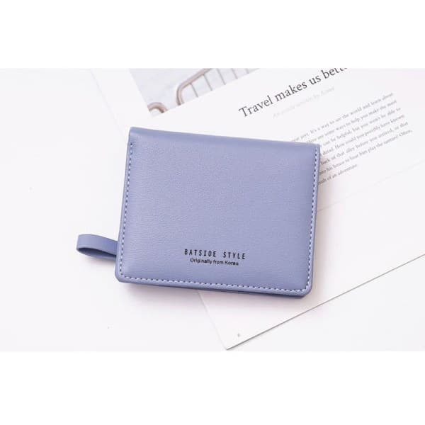 Dame Lommebok Liten Bifold Lær Lommebok Dame Mini