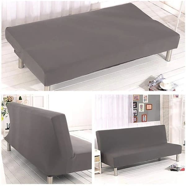 Sofftrekk uten armlener, elastisk sofabekledning for sovesofa