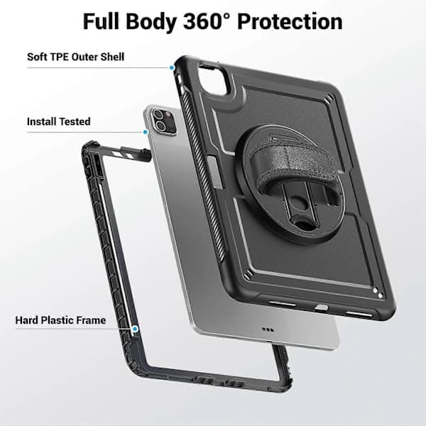 HA~Kompatibelt med iPad Air (2022) Tablet Cover