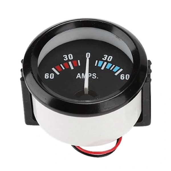 2 tommer 52 mm Bil Amperemeter Voltmeter 60-0-60A AMP Måler Volt Måler til Modifikation