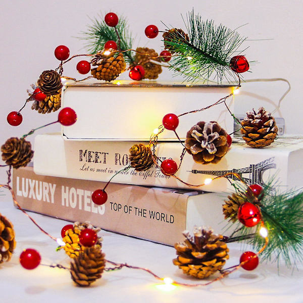 Dazzle Bright Furukegle Julelys, 20 LED Flaggermus