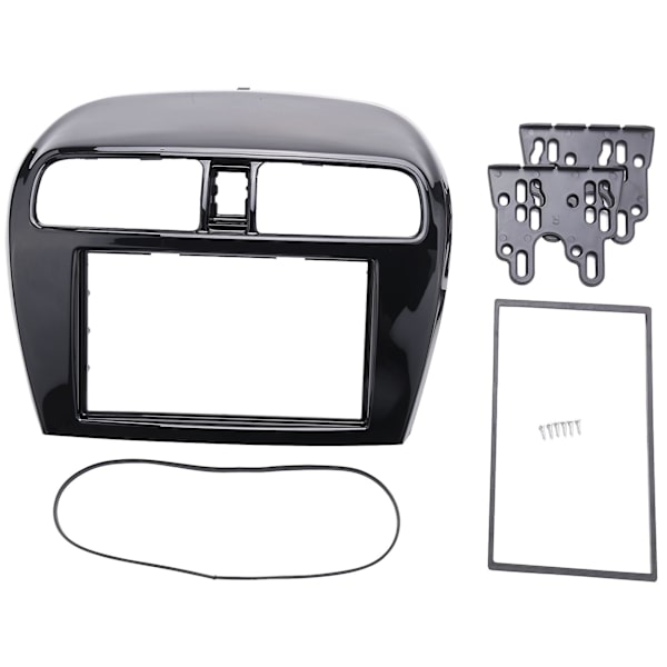 Dobbelt Din Facia til Space Star Attrage Radio Stereo Panel Dash Montering Installation Trim Kit Fac