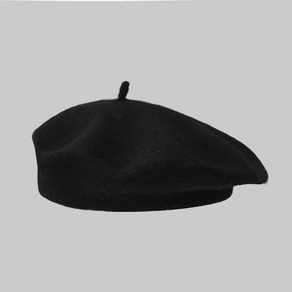 Damebasker - Ull - Margie Beret/Svart