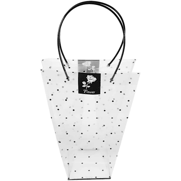 HA-Förpackningspåsar Blomförpackningspåse Transparent Extra Stor Mors Dag present Inslagning 1Set-F0
