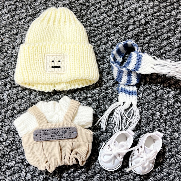 [HH]Labubu V1 Dockkläder 17cm Tumlar Hoodie Outfit Kostym Blind Box Popmart ToNot Original