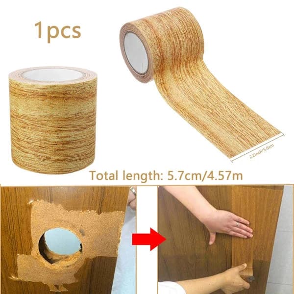 Vedenpitävä teippi puujäljitelmällä lattian korjaukseen - Puu E