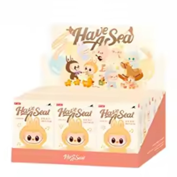 /HA/ Högkvalitativt 1-pack FÖR POP MART LABUBU 2.0 Monster Spännande Macaron Plyschdocka Leksak Blind Box TianSiSi