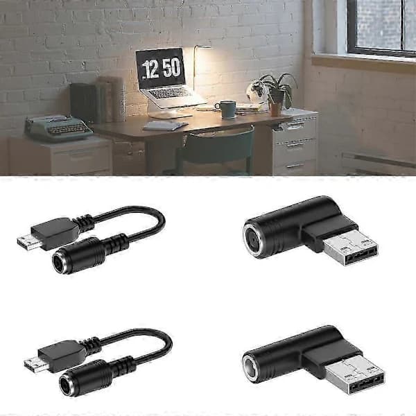 MSI USB-stik Laptop Oplader Strømkabel 5.5x2.5mm/7.4x5.0mm/MSI USB-stik B