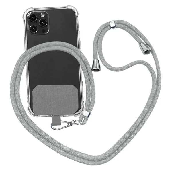 Praktisk Stilfuld Mobil Snor Mobilholder Sort