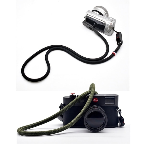 /HH/ Nylon Akselrem Rep Sling Quick Release Halsrem - Perfekt Grå