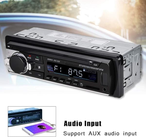 Bilradio Stereo - Bilstereo - med Fjernkontroll