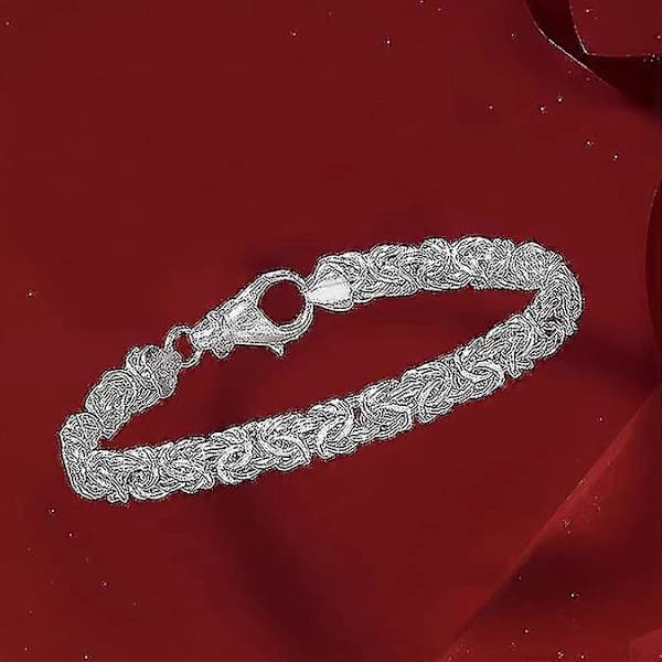 Lite Byzantinsk Armbånd i Sterling Sølv