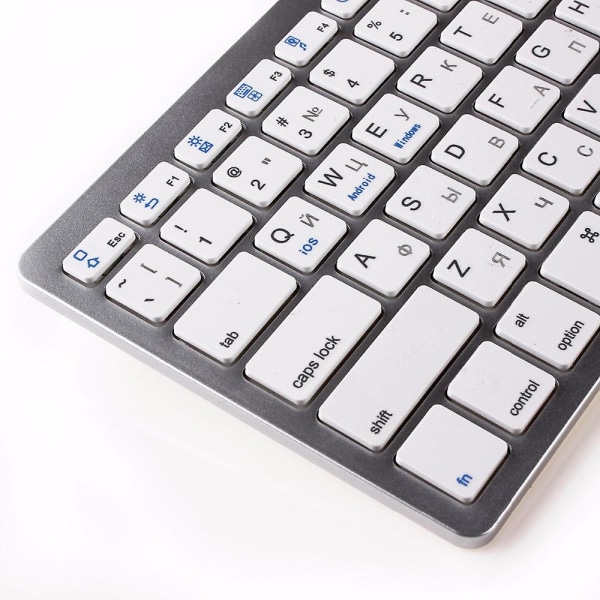 Rysk spansk trådlöst Bluetooth-tangentbord för iPad surfplatta bärbar dator smartphone stöd iOS Windows Android system Mac-tangentbord
