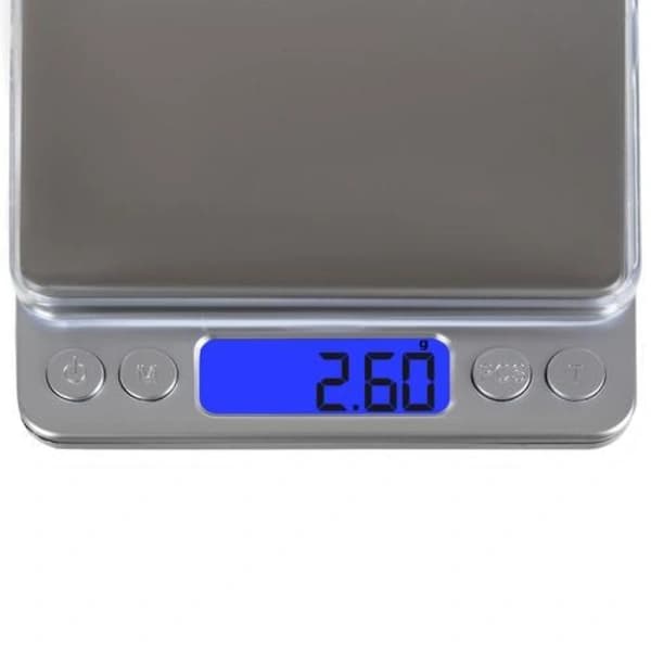 Digitalvåg / Köksvåg 0.01g-500g Silver Silver Silver Silver