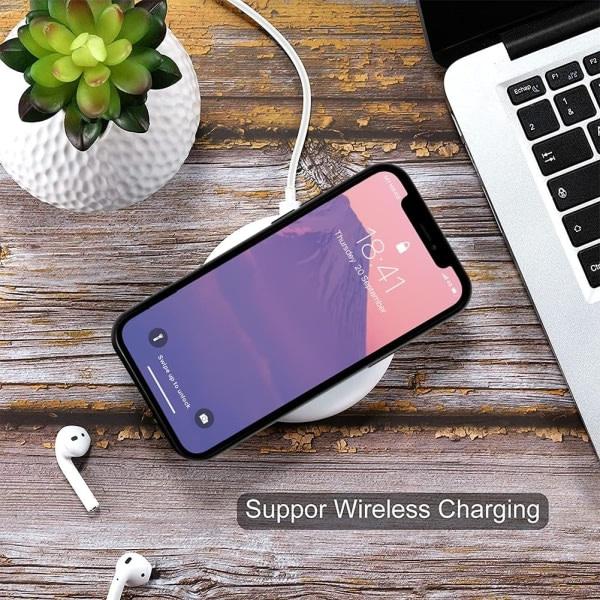 HH-CQBB iPhone 13 (6,1 tuumaa) kotelo, korttipidike kansi iPhone 13:lle + näytönsuoja, korttipaikka suunniteltu iPhone 13 puhelinkotelolle musta