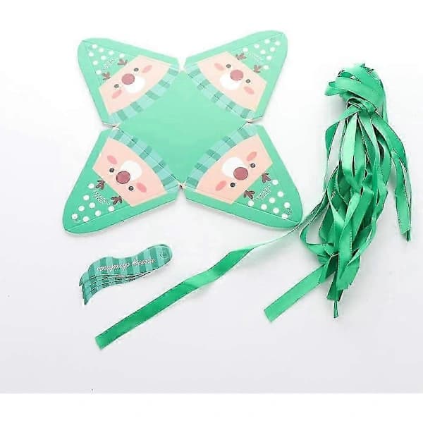 HA-30-pack julklappspåsar festlig tomte & ren design för festgåvor