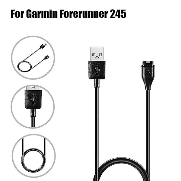 Usb-datakabel for lading og synkronisering, erstatningsladerkabel for Fenix5