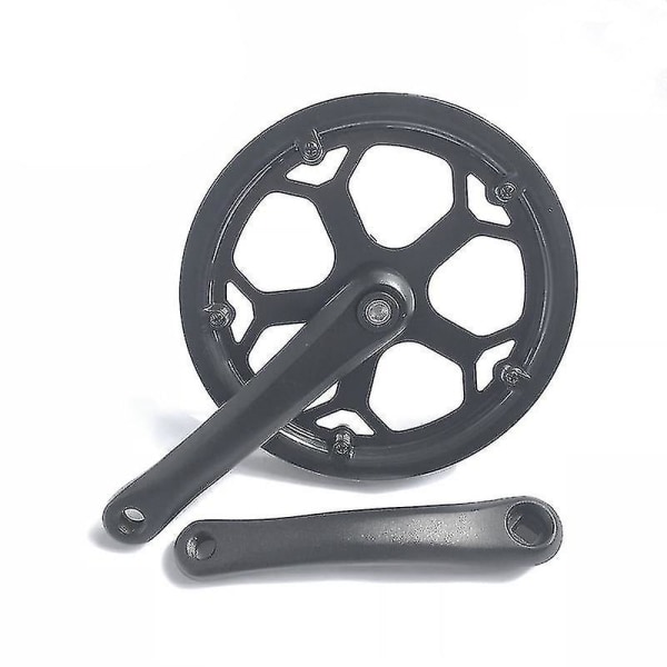 Hopfällbar cykelvev 48t fyrkantigt hål 170mm Cnc vevparti cykel vevsats kedjehjul