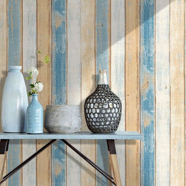 3 kpl 6m vinyyli 3d Välimeren puunsyy paperi itseliimautuva tapetti huonekalujen seinätarrat
