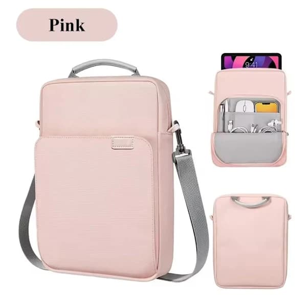 HA-Rosa Messenger Laptopveske for MacBook Air Pro M1 M2 iPad 9
