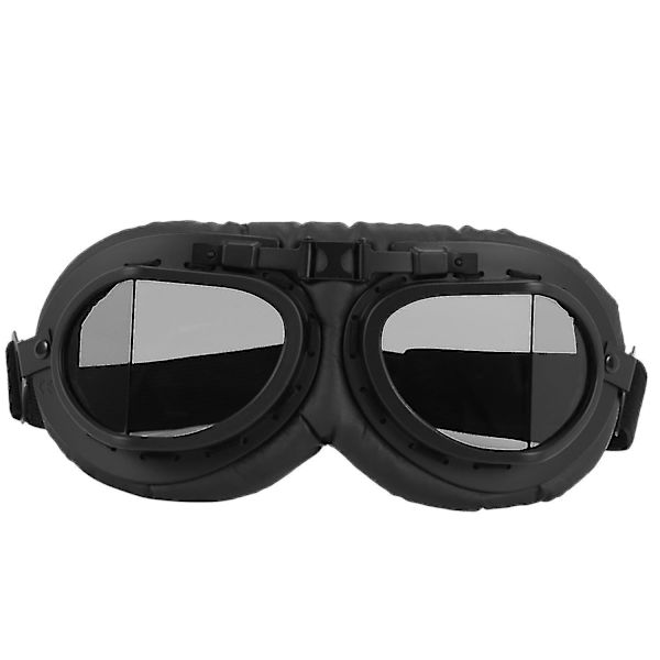 Retro Harmaa Moottoripyörä Kypärä Pilot Lentolasit Vintage Wwii Pilot Lentolasit Moottoripyörä Skootteri Lasit Uv-B-haoyi