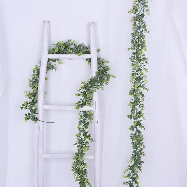 2 stk. kunstige eukalyptusguirlander eukalyptusblade