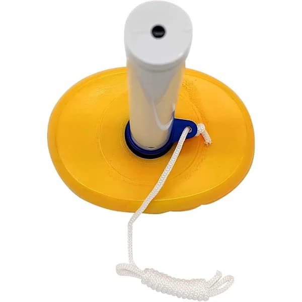 Simbassintermometer Vandtermometer, Simbassintermometer, Multifunktionel Flydende Tegneserie-Stil Vandtermometer Til Spa Gul