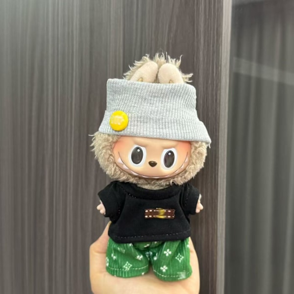 [HH] Labubu Tillbehör och Klädset Anpassad Plysch Labubu Dockor Outfit för Labubu 48