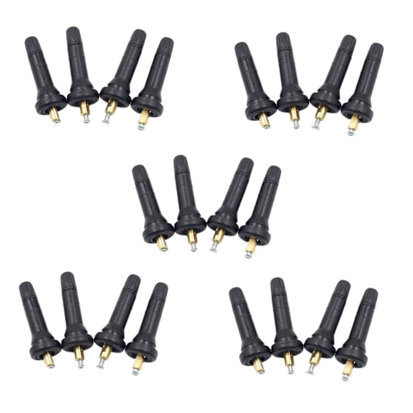 20 st TPMS-ventilgummi för däcktrycksensor