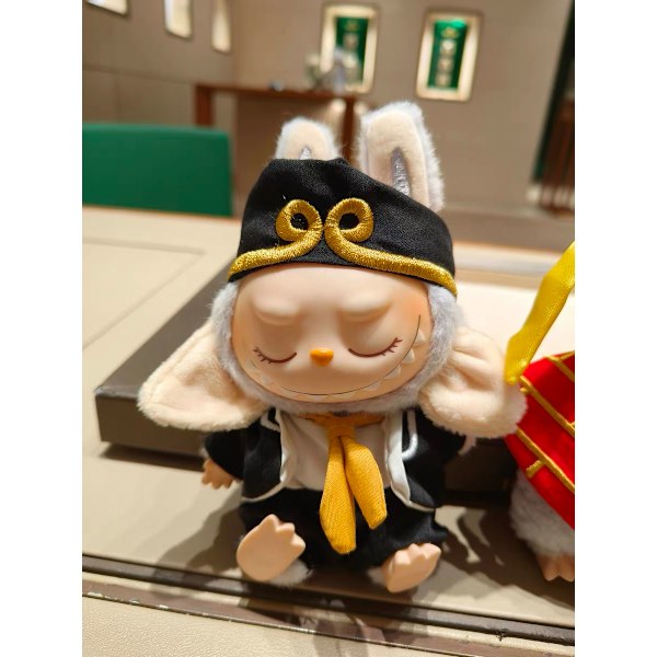 [HH] Kawaii V1 Labubu Monster Asut Alkuperäinen Söpö 17 cm Pehmeä Opettavainen Pehmolelu Nukkevaatteet Labubu Vaatteet #2