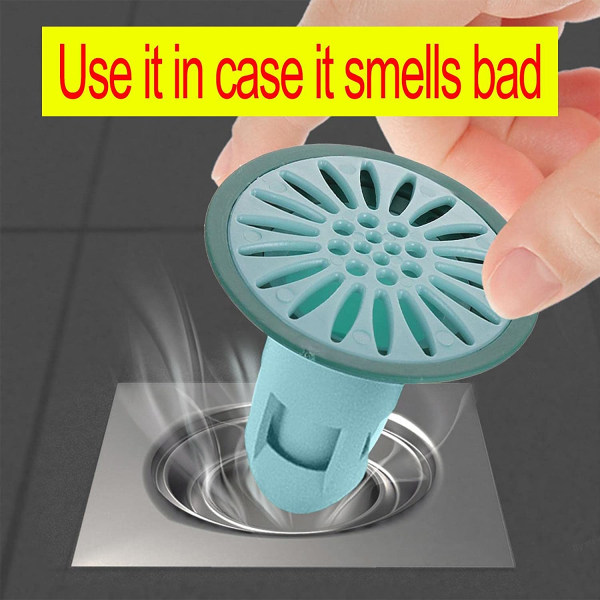 Deodorisering Golvavlopp Hårfångare Anti-Odor Anti-Clogging