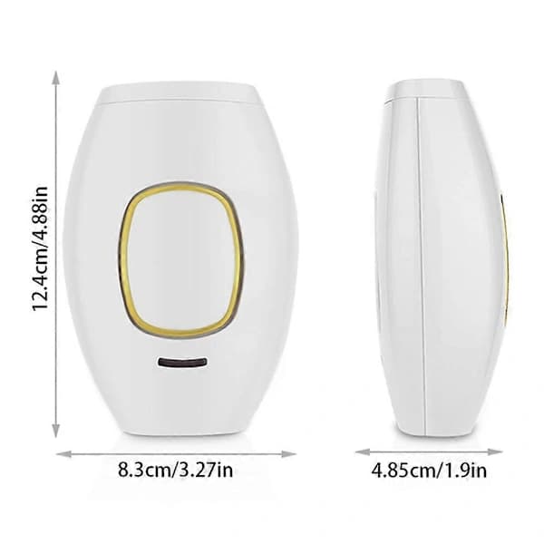 Smärtfri Laser Hårfjerningsenhet, Multifunksjonell Sikker Epilator, 5 Moduser Hårfjerningsenhet, for Kroppsbruk Rosa US plugg