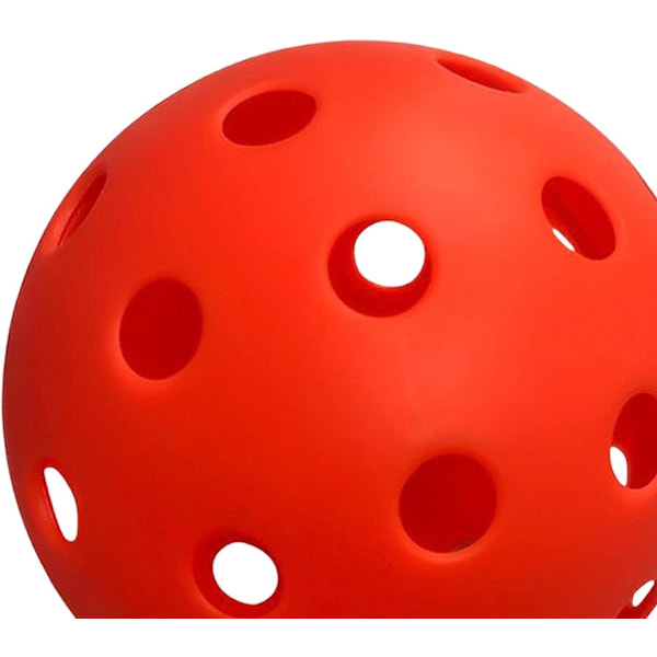 Pickleballbollar, med 40 hål ihålig luftflöde speciellt designade utomhus inomhus pickleballbollar för inomhus utomhusturneringar Backyard