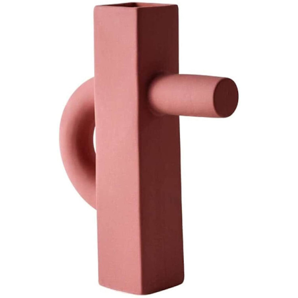 Staty Ornament Skulpturer Oregelbunden Morandi Vas Modell Rum Fönster Vinskåp Tv-skåp Konst