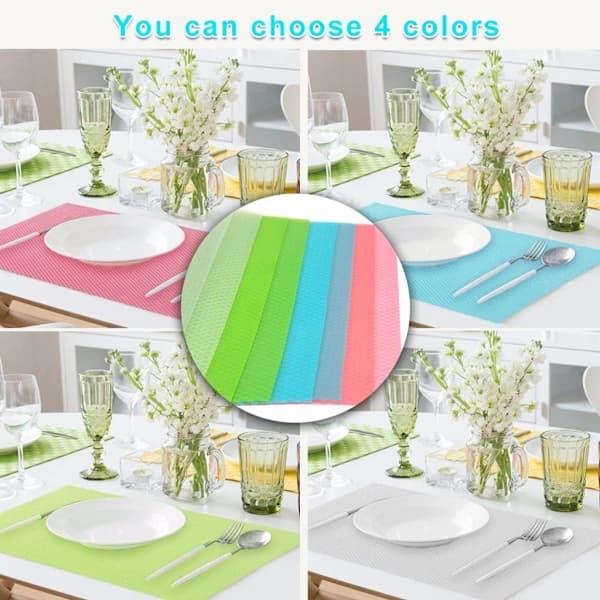8-pack Antibacterial Fridge Mats Moisture Deodorant