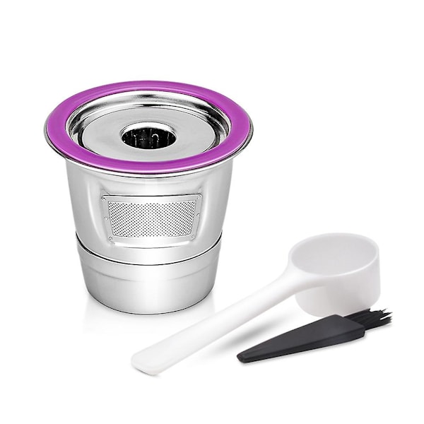 Återanvändbar kaffekapsel i rostfritt stål för 2.0/1.0 Mini Plus kaffefiltertillbehör