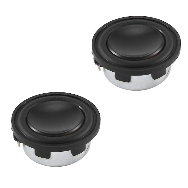 2 kpl 1 tuuman minikaiutin 4 ohmia 3w 28mm täyden alueen ääni sivukaiutin Bluetooth-kaiuttimet