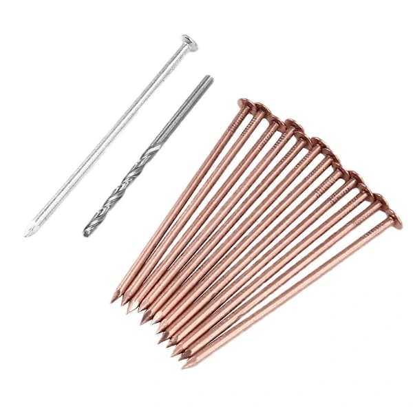 HA-Kopparspik Kit for å drepe trær, 8,9 cm Ren Kobber Spiker Bulk10}