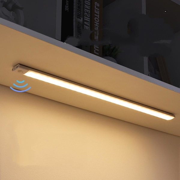 USB Genopladelig 30cm 60 LED Magnetisk Bevægelse