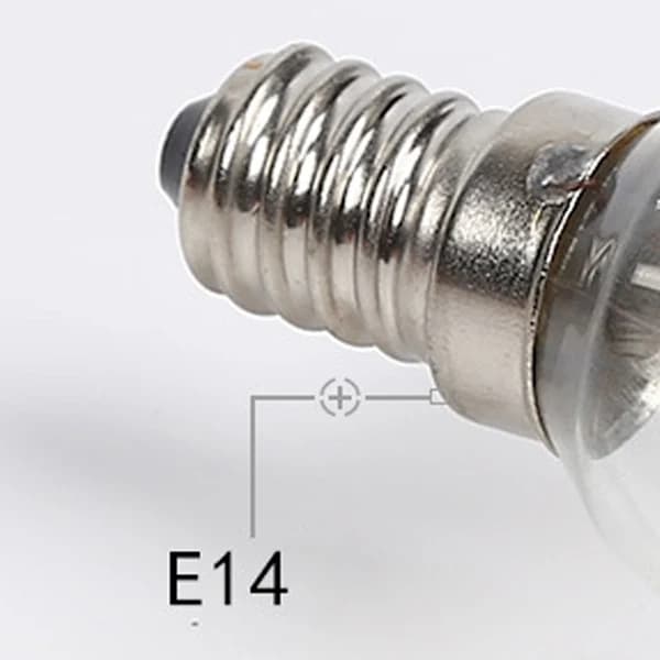 HA-12x Lyskilde 40W E14 Klar Hvit Klassisk Glødepære STOL-FF-