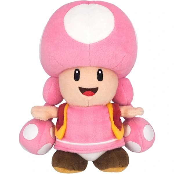 Sanei Super Mario All Star Collection AC33 Toadette 17 cm Plys