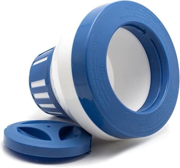 19 cm Klorflåde, Klordispenser - Justerbar Klordispenser til Pool & Spa (Indendørs & Udendørs)