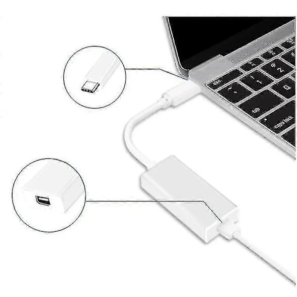 HA~1x Thunderbolt 3 - Thunderbolt 2 -sovitin, tyyppi C -kaapeli USB Macbook Air Pro -laitteelle