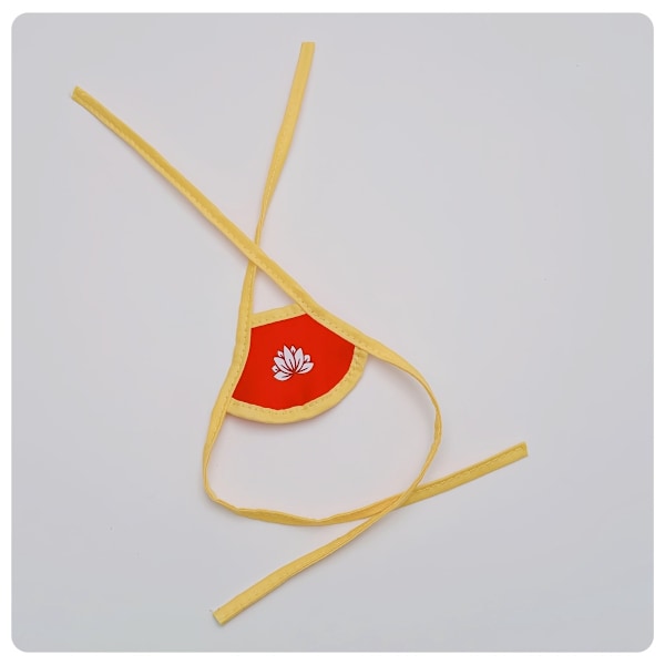 [HH]Labubu Baby Coat Vinyl Blind Box Hänge Generation Två Serien för Liten Kjol Mini Leksak Stil Modedocka Endast Kläder Ingår Which bellyband - small size