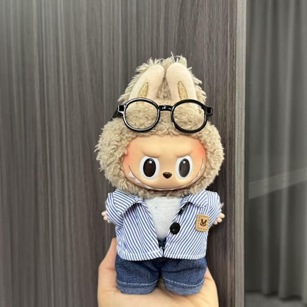 [HH] 17cm Labubu Kläder och Accessoarer Endast Designer, Dockor Ingår Ej, Labubus Original Klädset för La Bubu Docka for 17cm doll CN11