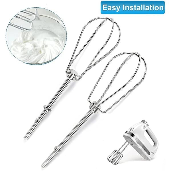 Kompatibel med KitchenAid håndmixer-tilbehør, erstatningstilbehør til Mixmaster-model erstatter: W10490648