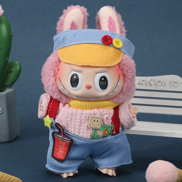 [HH]Labubu Kläder Variation av Stilar Byxor Kjol Hatt Rem Byxor Tillverkare Hög Kvalitet Dolls not included Labu - 5
